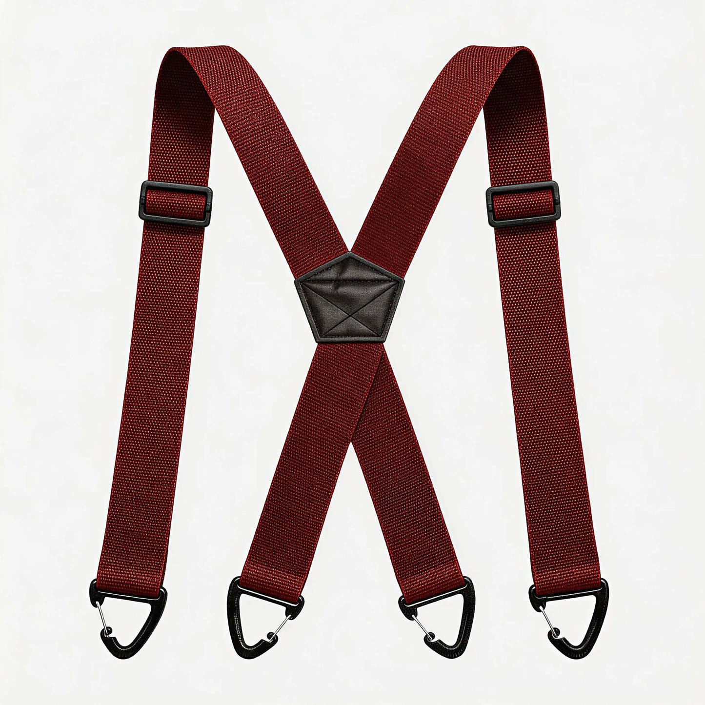 👕 X-Back Hidden Suspenders 1.5" – Heavy Duty Work, Under Clothing, Unisex