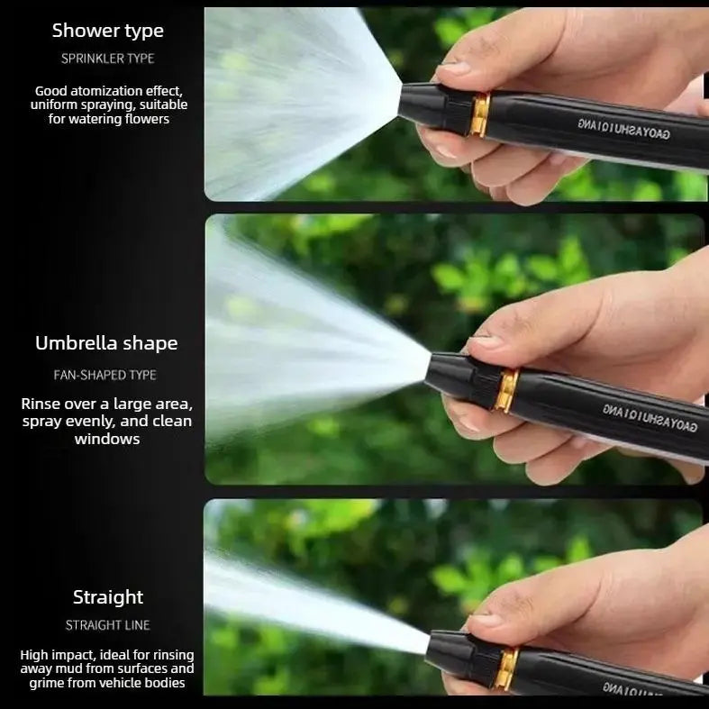 Home-use high-pressure car wash gun