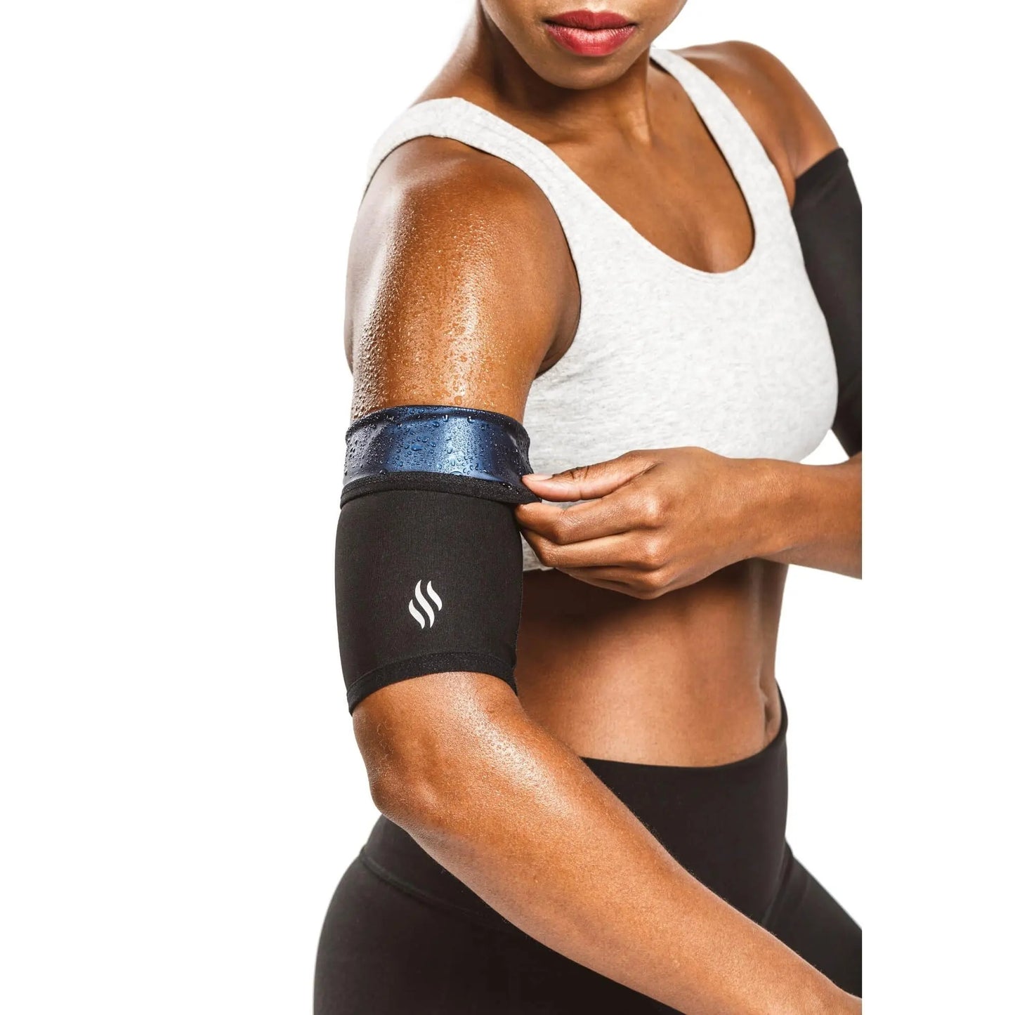 🧘‍♀️ Sweat Shaper Arm Sleeves – Compression Fit, 2-Pack, Flexible & Breathable, Workout Ready