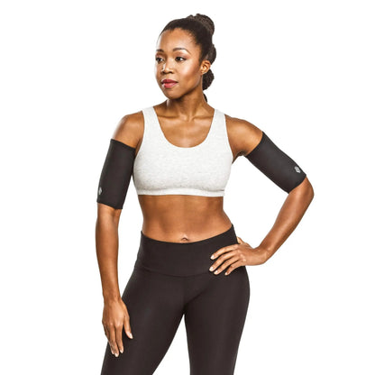 🧘‍♀️ Sweat Shaper Arm Sleeves – Compression Fit, 2-Pack, Flexible & Breathable, Workout Ready