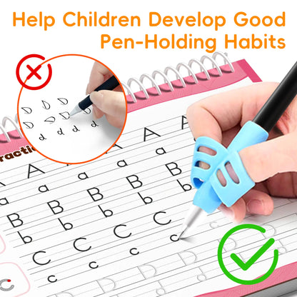 📚 TIMETOME Reusable Grooved Handwriting Workbook Set