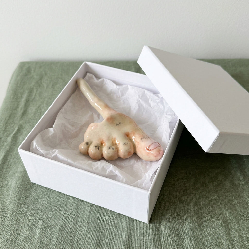 Handmade Foot Straw