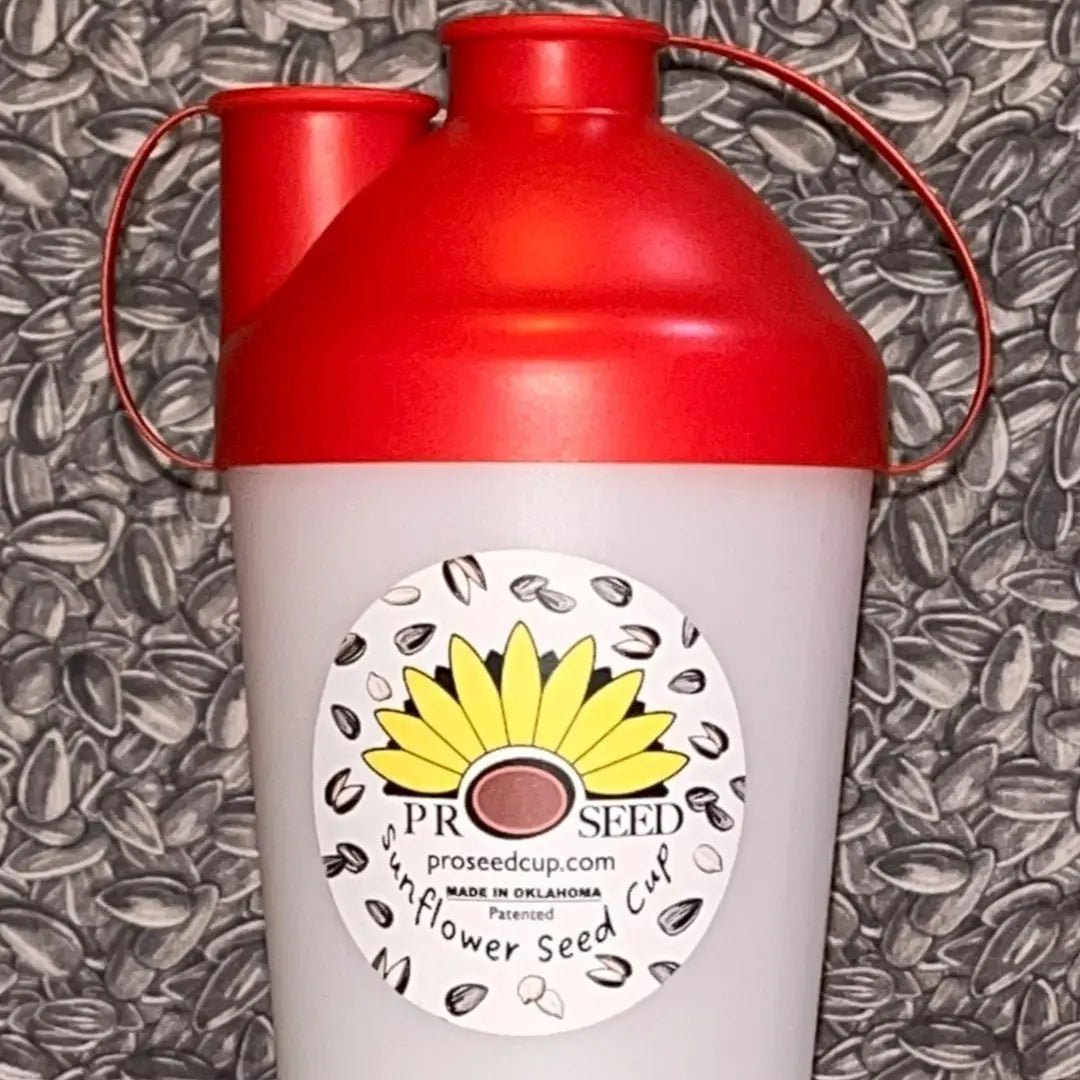 🌻🥜 ProSeed Sunflower Seed Snack Cup – Reusable Seed & Shell Holder, BPA-Free, Portable, Dishwasher Safe, Made in USA