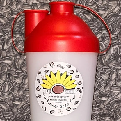 🌻🥜 ProSeed Sunflower Seed Snack Cup – Reusable Seed & Shell Holder, BPA-Free, Portable, Dishwasher Safe, Made in USA