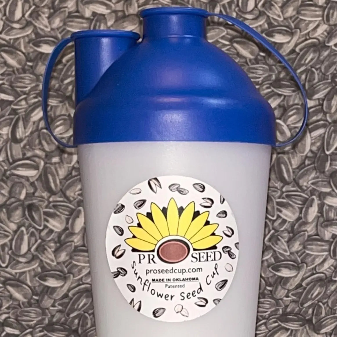 🌻🥜 ProSeed Sunflower Seed Snack Cup – Reusable Seed & Shell Holder, BPA-Free, Portable, Dishwasher Safe, Made in USA