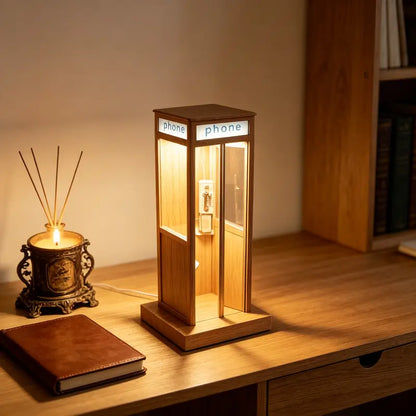 Retro Telephone Booth Night Light: A Home Decor and Gift for Creating an Ultimate Retro Atmosphere