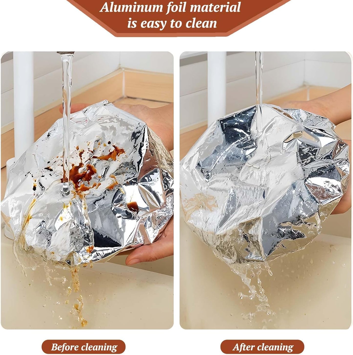 food container aluminum foil heat-retaining cover