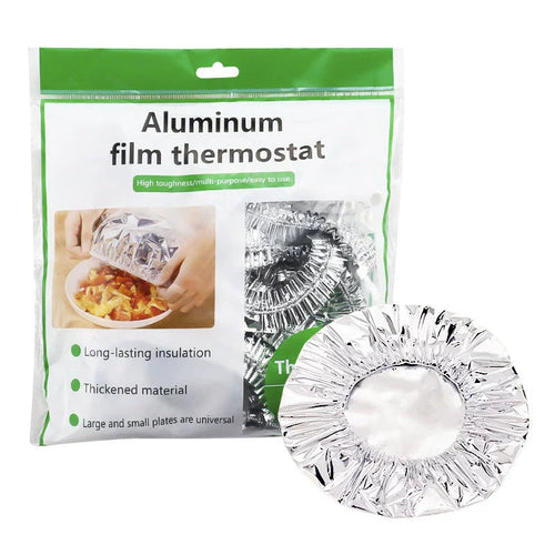 food container aluminum foil heat-retaining cover
