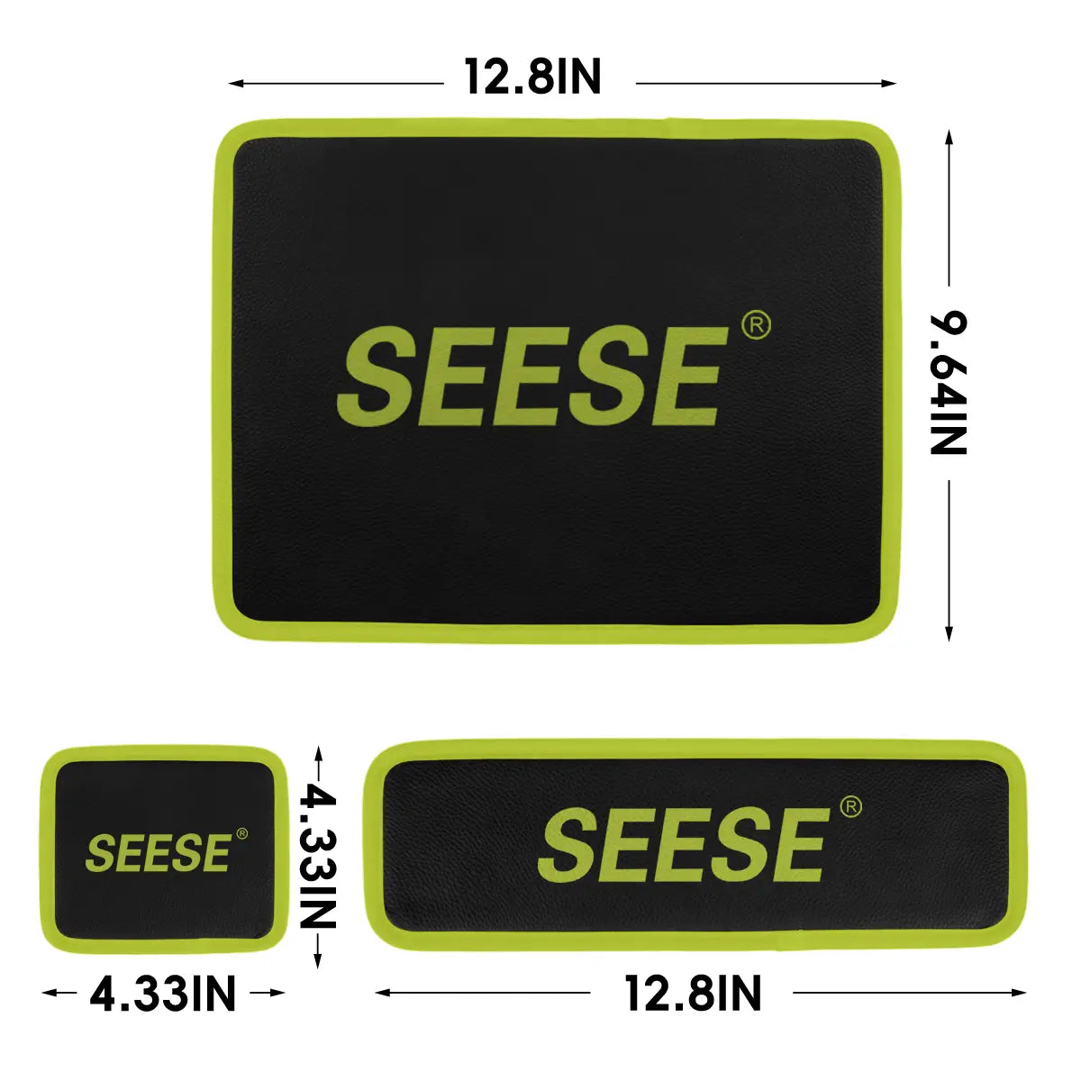 【FathersDayGift🎁】SEESE 3PCS Heavy-Duty Magnetic Tool Mats - Flexible Non-Slip PVC Organizer for Garage & Auto Repair