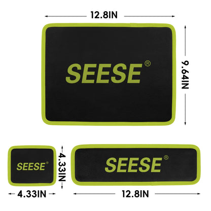 【FathersDayGift🎁】SEESE 3PCS Heavy-Duty Magnetic Tool Mats - Flexible Non-Slip PVC Organizer for Garage & Auto Repair