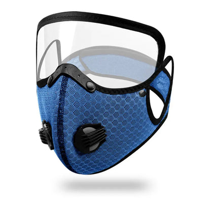 🌬️ Breathable Carbon Filter Mask ✨ Detachable & Adjustable for Sports, Gardening
