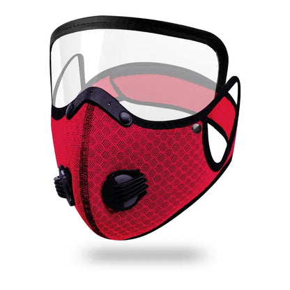 🌬️ Breathable Carbon Filter Mask ✨ Detachable & Adjustable for Sports, Gardening
