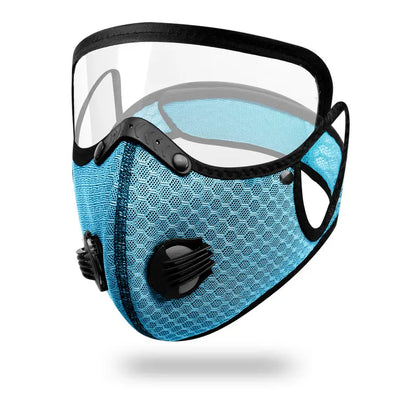 🌬️ Breathable Carbon Filter Mask ✨ Detachable & Adjustable for Sports, Gardening