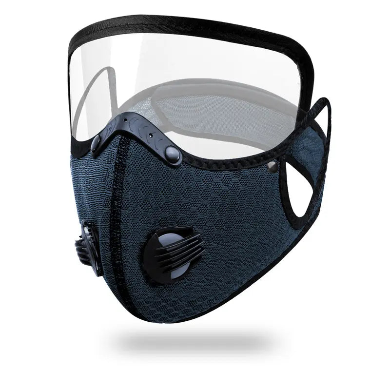 🌬️ Breathable Carbon Filter Mask ✨ Detachable & Adjustable for Sports, Gardening
