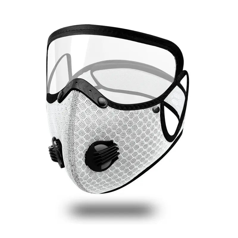 🌬️ Breathable Carbon Filter Mask ✨ Detachable & Adjustable for Sports, Gardening