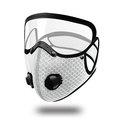 🌬️ Breathable Carbon Filter Mask ✨ Detachable & Adjustable for Sports, Gardening