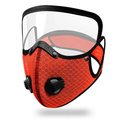 🌬️ Breathable Carbon Filter Mask ✨ Detachable & Adjustable for Sports, Gardening