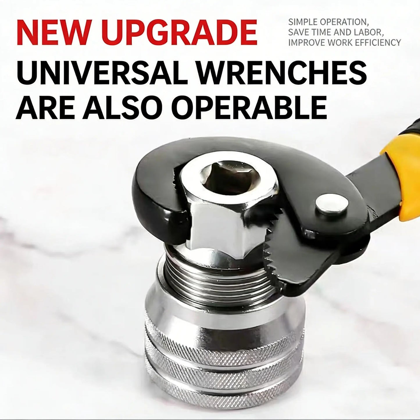 👨‍🔧【Father's Day Gift】🔧 Multi-Use Socket Wrench, Durable Repair Tool for Home & Auto Maintenancedeal Father's Day Gift