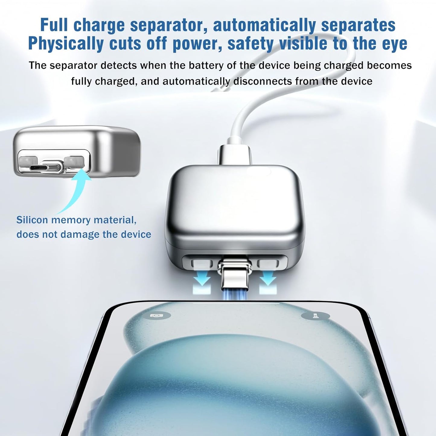 🔋 Battery Protection Charging Disconnector, 100W PD Compatible