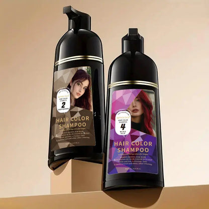 🧴3-in-1 Hair Dye Shampoo | Plant-Based, Long Lasting & Nourishing