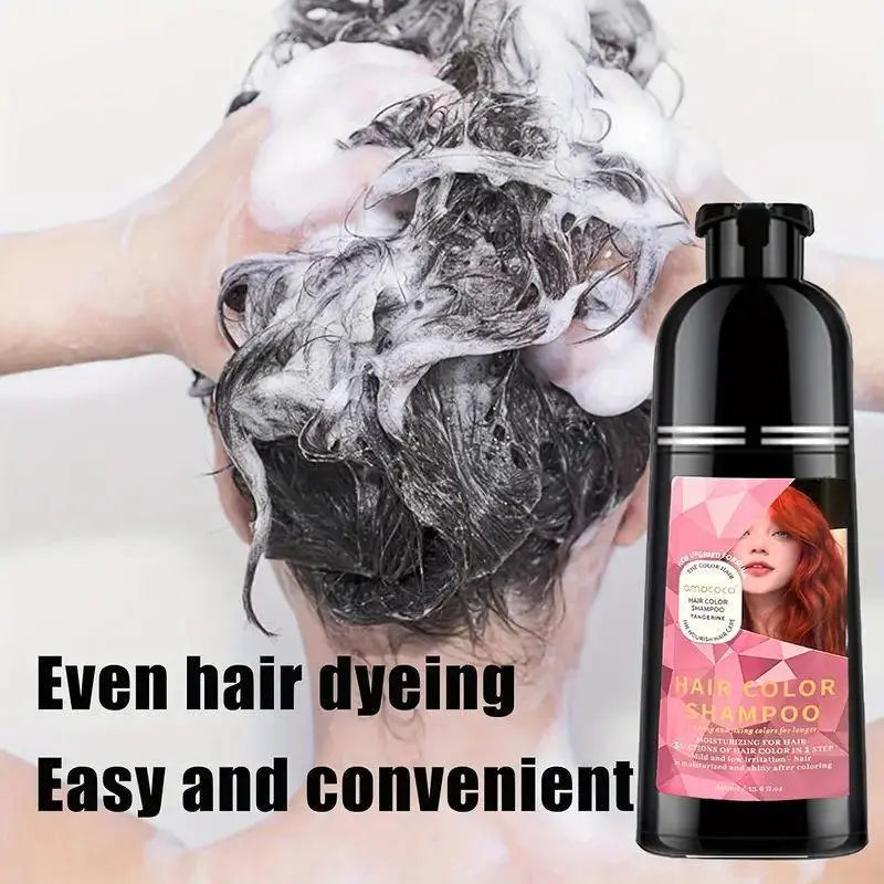 🧴3-in-1 Hair Dye Shampoo | Plant-Based, Long Lasting & Nourishing
