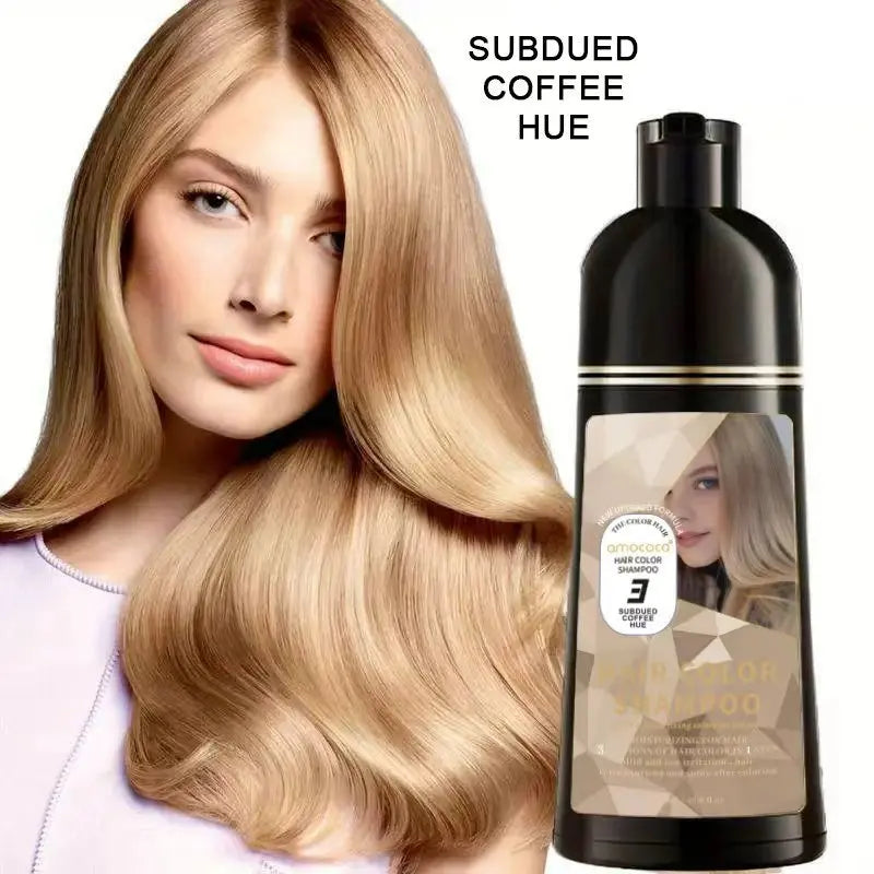🧴3-in-1 Hair Dye Shampoo | Plant-Based, Long Lasting & Nourishing