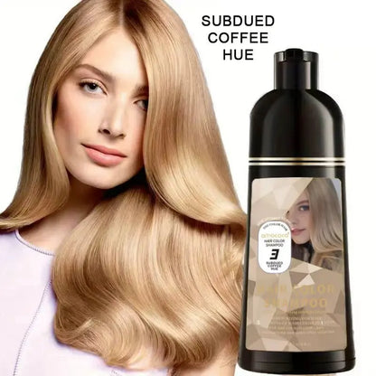 🧴3-in-1 Hair Dye Shampoo | Plant-Based, Long Lasting & Nourishing