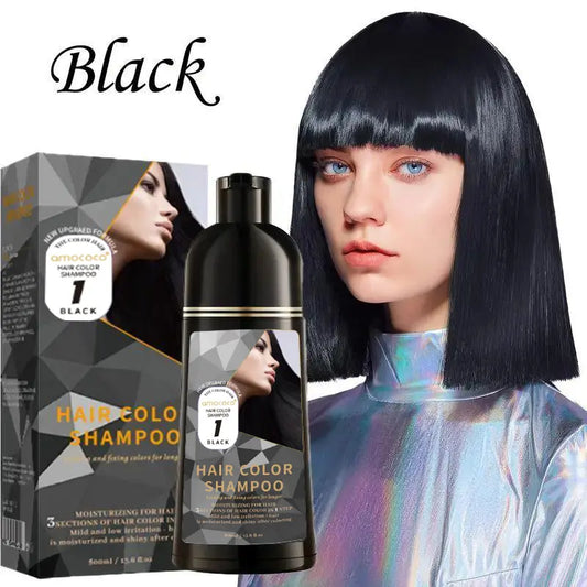 🧴3-in-1 Hair Dye Shampoo | Plant-Based, Long Lasting & Nourishing
