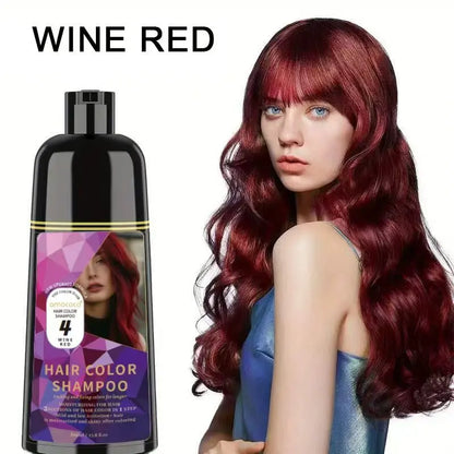 🧴3-in-1 Hair Dye Shampoo | Plant-Based, Long Lasting & Nourishing