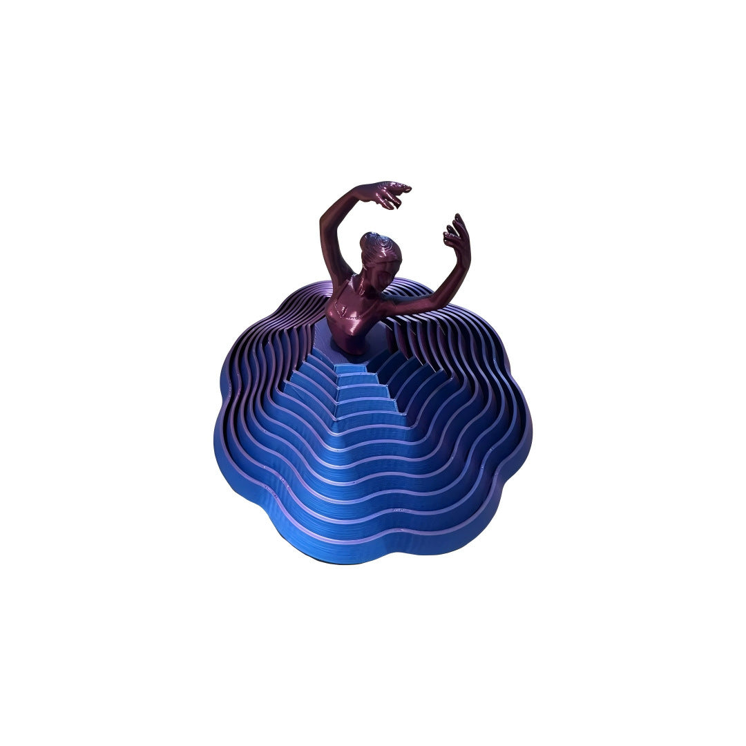 3D Printed Spinning Ballerina Fidget, Ballet Fidget Spinner