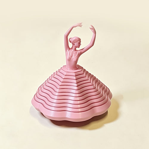 3D Printed Spinning Ballerina Fidget, Ballet Fidget Spinner