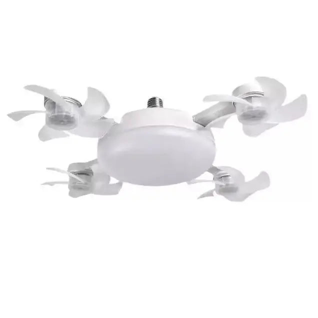 [DealsForYouDays] 2-in-1 Drone Fan Light, Silent LED Ceiling Fan with Remote, Energy Saving Lamp for Bedroom Kitchen Rental