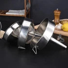 304 Stainless Steel Multi Size Kitchen Funnel Set with Filter