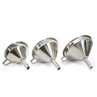304 Stainless Steel Multi Size Kitchen Funnel Set with Filter