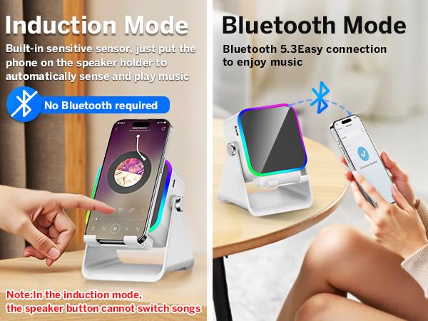 [DealsForYouDays]🎵5-in-1 Induction Bluetooth Speaker Phone Stand