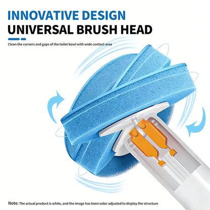 🚽 SOPAMI Disposable Toilet Brush Kit with 8/32 Refill Heads