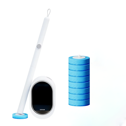 🚽 SOPAMI Disposable Toilet Brush Kit with 8/32 Refill Heads