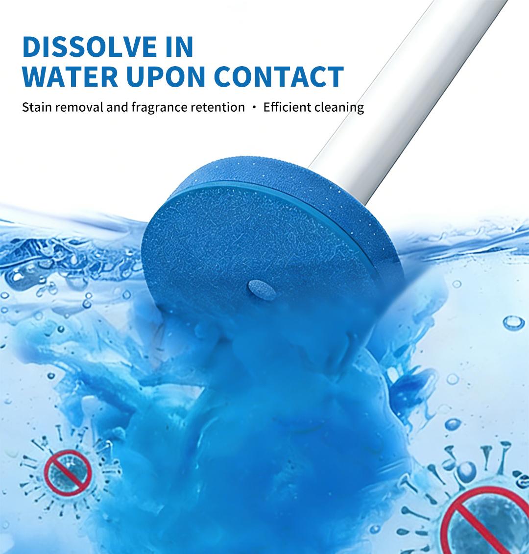 🚽 SOPAMI Disposable Toilet Brush Kit with 8/32 Refill Heads