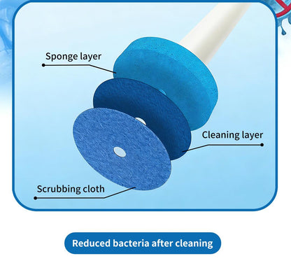 🚽 SOPAMI Disposable Toilet Brush Kit with 8/32 Refill Heads
