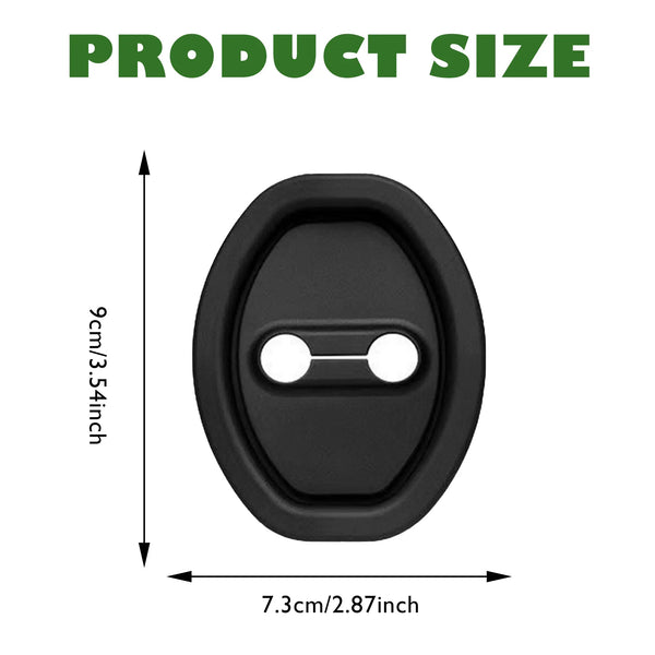 🚗8 Uds. Cubiertas Protectoras de Silicona para Cerradura de Puerta de Coche