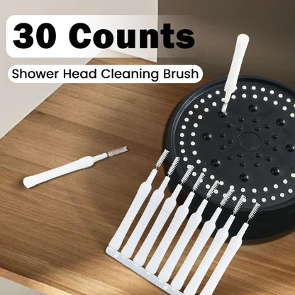 🚿30 Pack Shower Head Gap Cleaning Brushes, Nylon Tiny Hole Cleaner for Shower Faucet Keyboard Phone