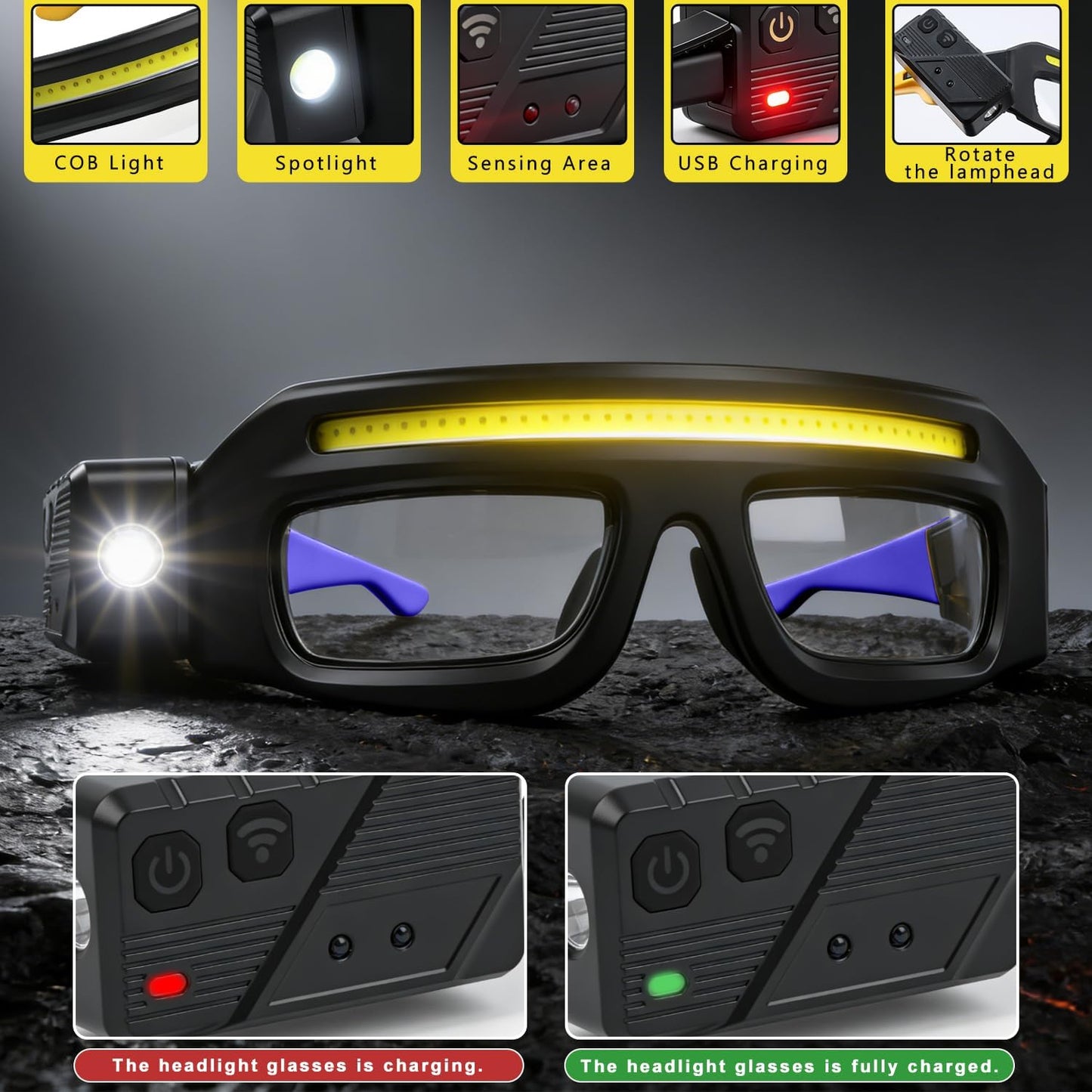 🔦Auto - LED Work Light Glasses