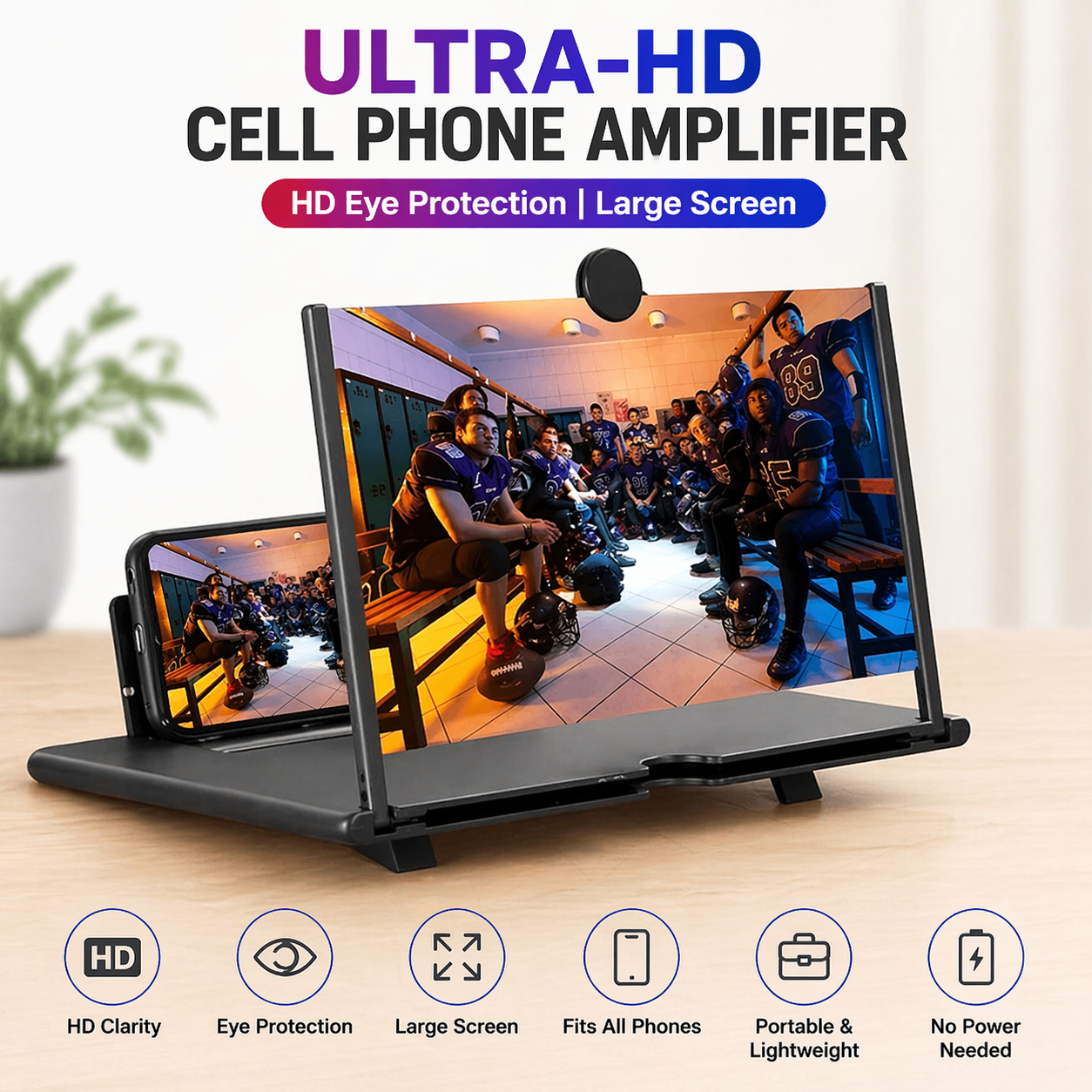 Mobile Phone Magnifier-Ultra-HD Screen Magnifier
