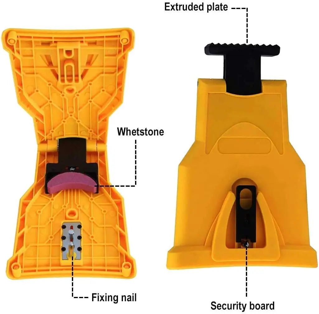 🪓Portable Bar-Mount Chainsaw Sharpener, Fits 14-20 Inch 2-Hole Guide Bar