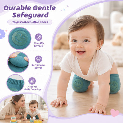 Baby 5-Piece Non-Slip Knee Pads Set, Baby Accessories for Crawling