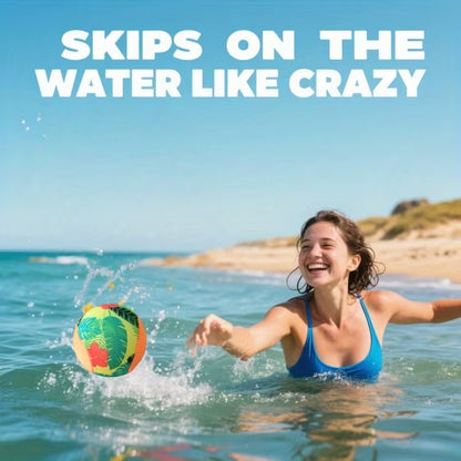 Water Skipping Ball for Children Water Grip Bouncing Ball