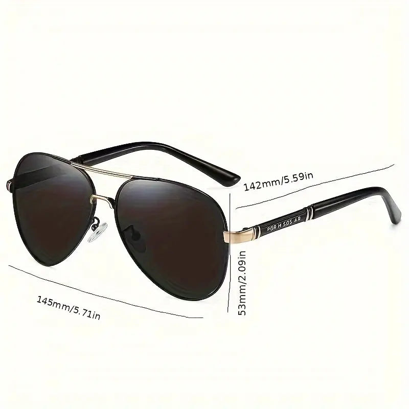 🕶️2 Pack Polarized Aviator Sunglasses Unisex