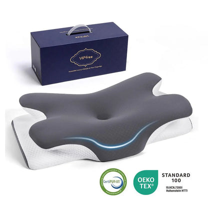 [DealsForYouDays]💆 Adjustable Cooling Memory Foam Cervical Pillow, Ergonomic Neck Support for All Sleepers