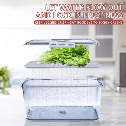 🥖 Gray Timed Sealed Bread Storage Box