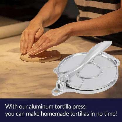 🌮 Multi-Functional Aluminum Tortilla Press Maker